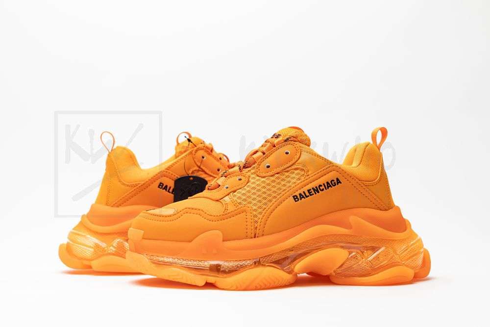 Kickwho Balenciaga Triple S Sneaker 'Clear Sole - Orange' - Image 6