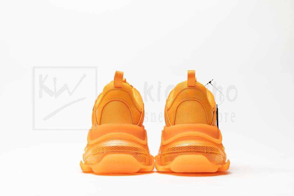 Kickwho Balenciaga Triple S Sneaker 'Clear Sole - Orange' - Image 7