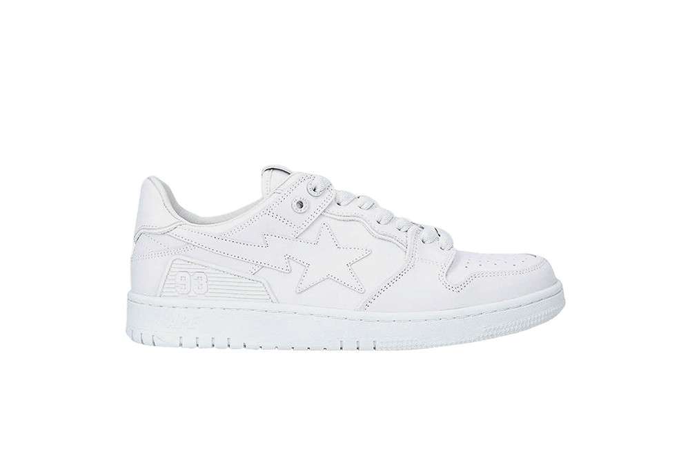 Kickwho Bapesta 'Triple White'