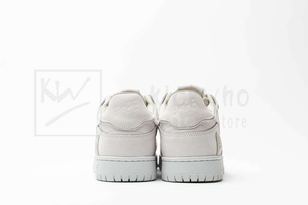 Kickwho Bapesta 'Triple White' - Image 7
