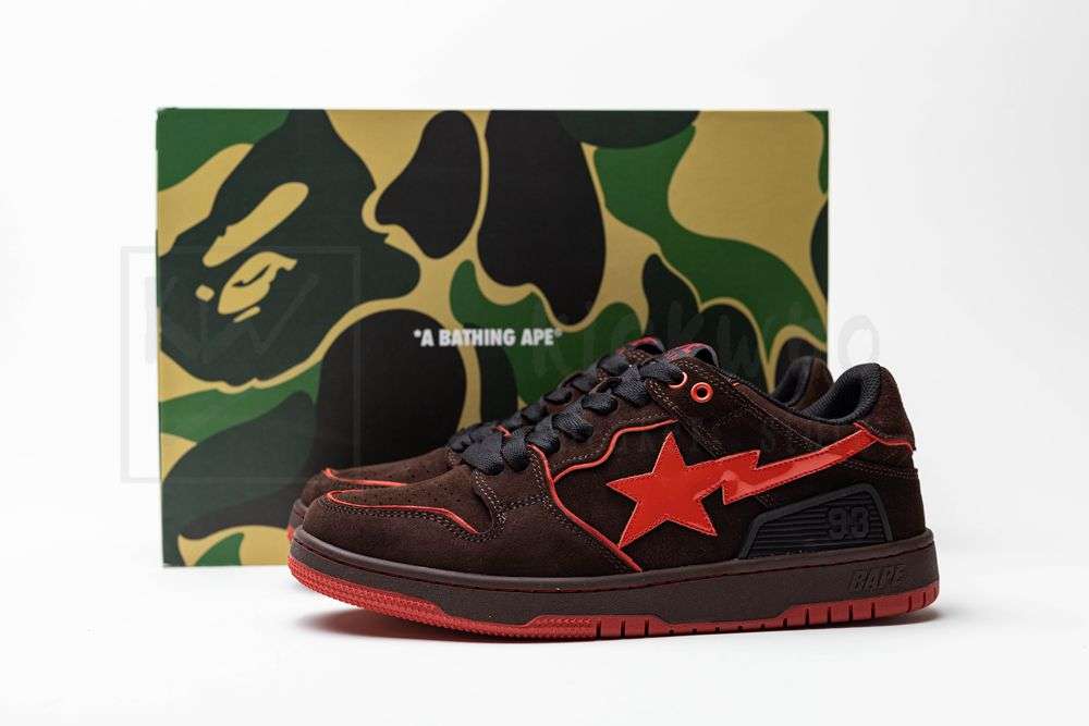 Kickwho A Bathing Ape Bape SK8 Sta Brown - Image 5