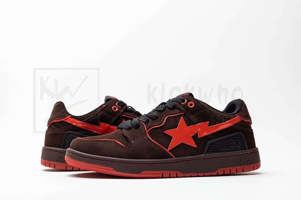 Kickwho A Bathing Ape Bape SK8 Sta Brown - Image 6