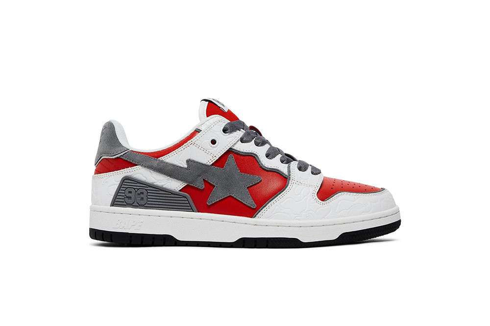 Kickwho Sk8 Sta 'White Red'