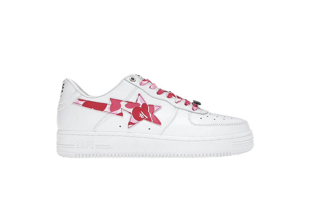 Kickwho Bapesta Low 'ABC Camo - Pink'