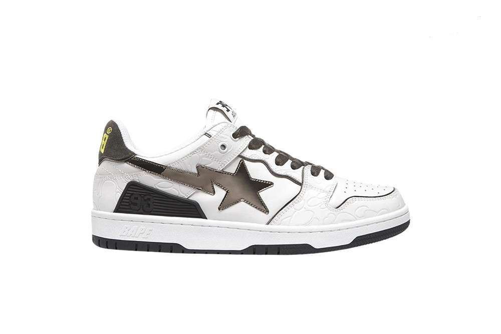 Kickwho Sk8 Sta 'White Metallic Silver'