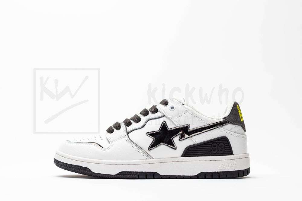 Kickwho Sk8 Sta 'White Metallic Silver' - Image 2