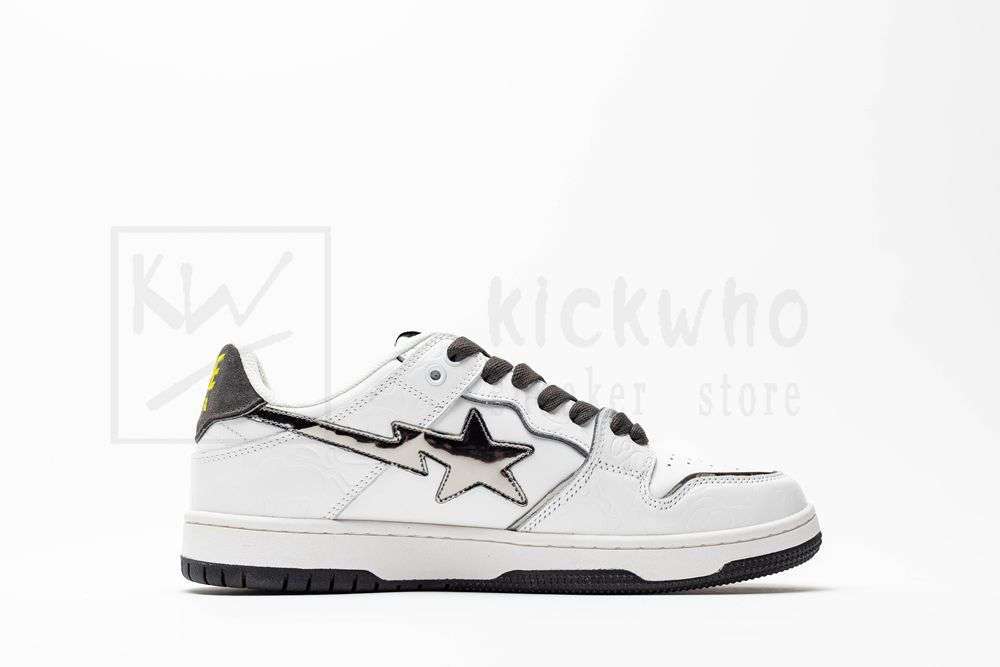 Kickwho Sk8 Sta 'White Metallic Silver' - Image 3