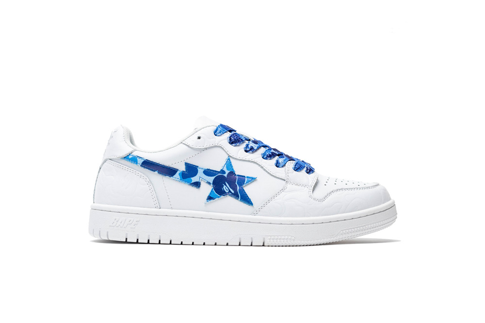 Kickwho Bapesta Low 'ABC Camo - Blue'