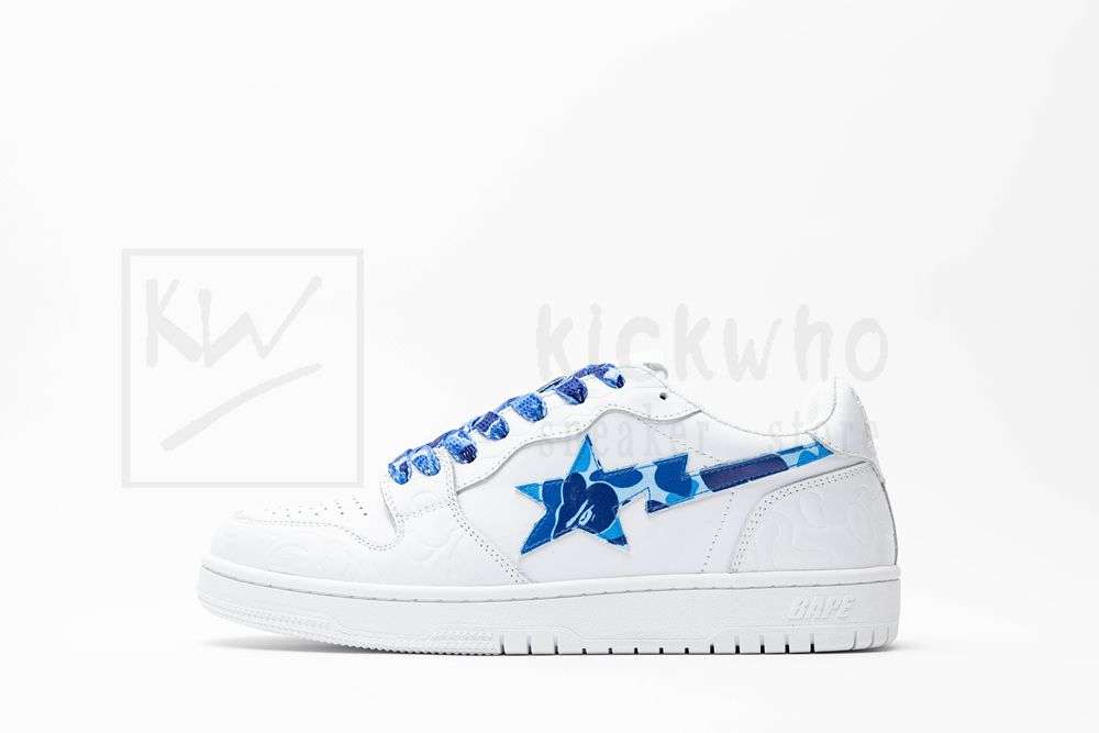 Kickwho Bapesta Low 'ABC Camo - Blue' - Image 2