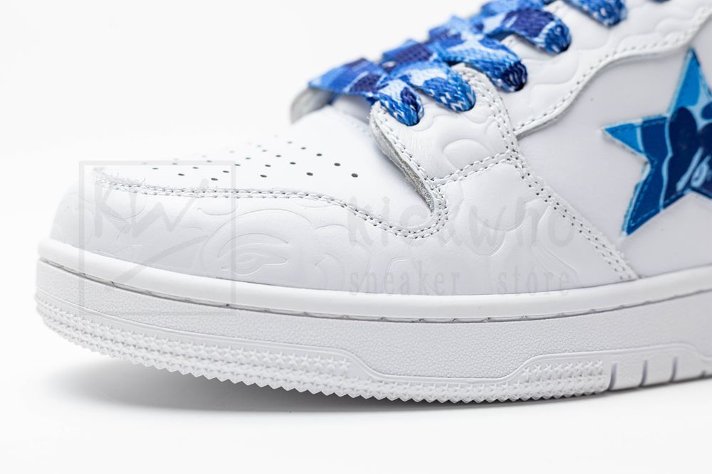Kickwho Bapesta Low 'ABC Camo - Blue' - Image 8