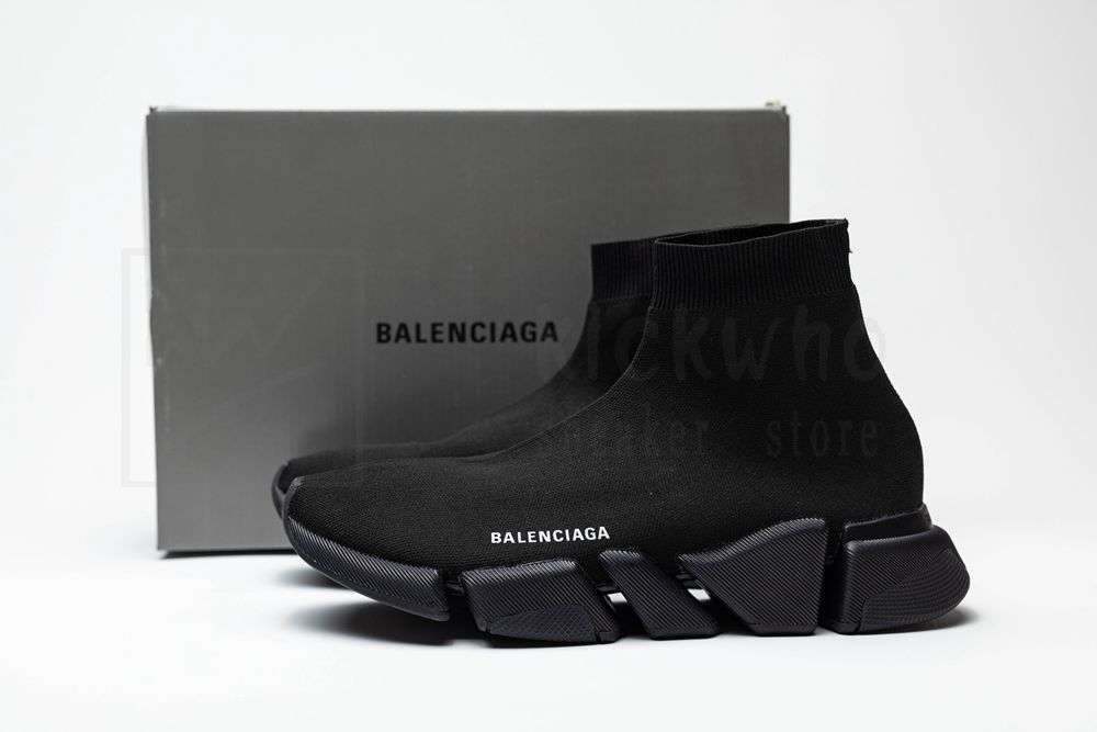 Kickwho Balenciaga Wmns Speed 2.0 Sneaker 'Black' - Image 5