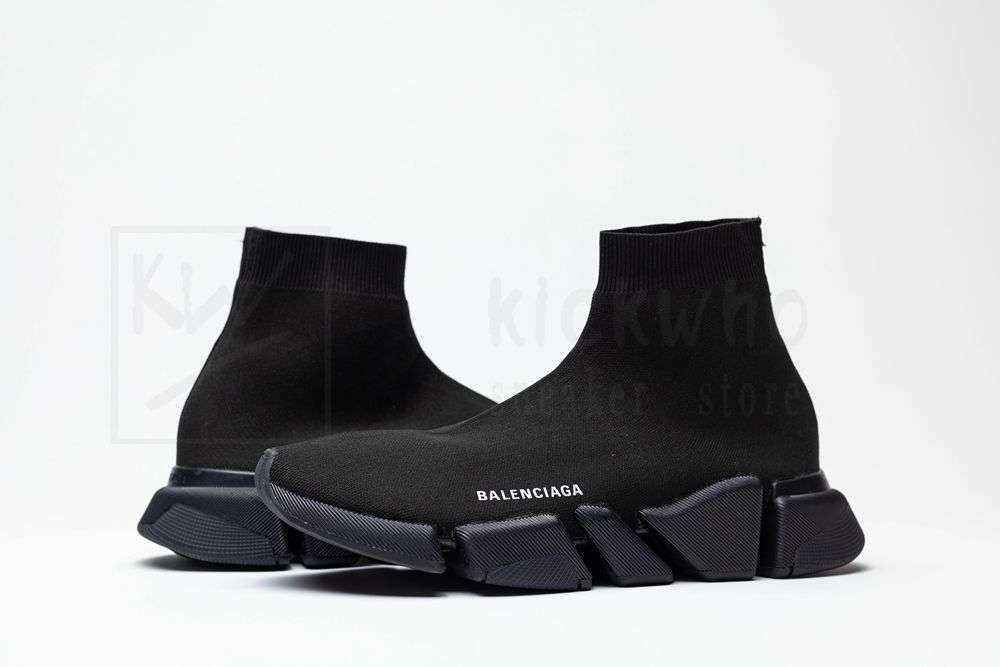 Kickwho Balenciaga Wmns Speed 2.0 Sneaker 'Black' - Image 6