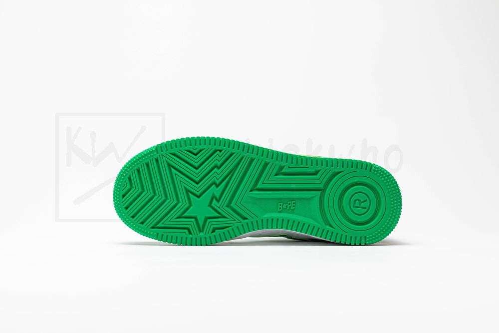 Kickwho A Bathing Ape Bape Sta LowGreen - Image 4