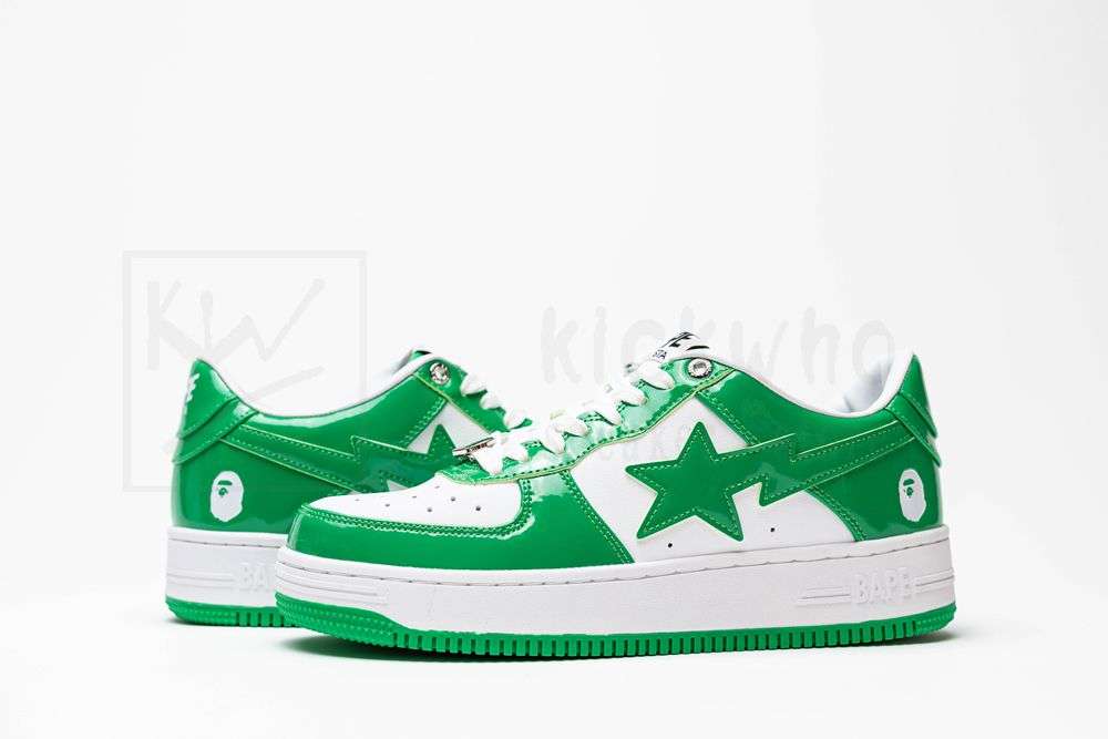 Kickwho A Bathing Ape Bape Sta LowGreen - Image 6