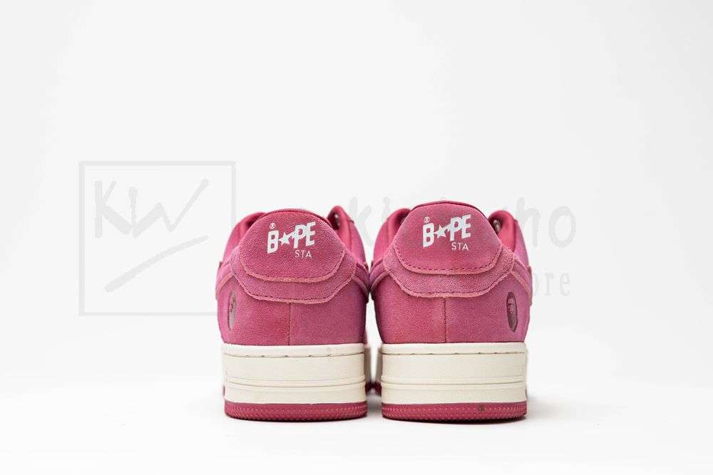 Kickwho Bapesta Low M1 'Pink' - Image 7