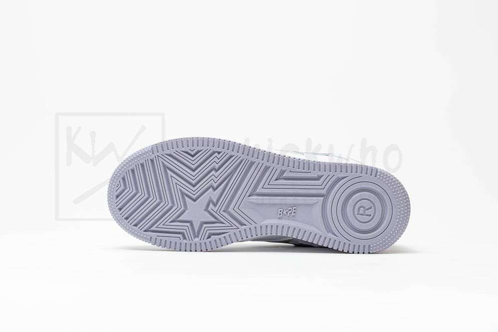 Kickwho JJJJound x Bapesta 'White' - Image 4