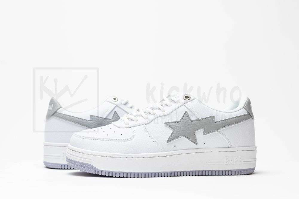 Kickwho JJJJound x Bapesta 'White' - Image 6