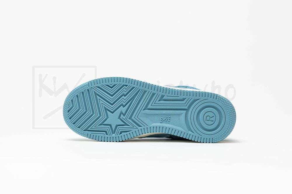 Kickwho Bapesta Low M1 'Blue' - Image 4