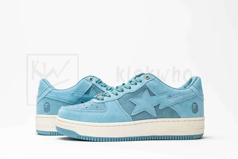 Kickwho Bapesta Low M1 'Blue' - Image 6