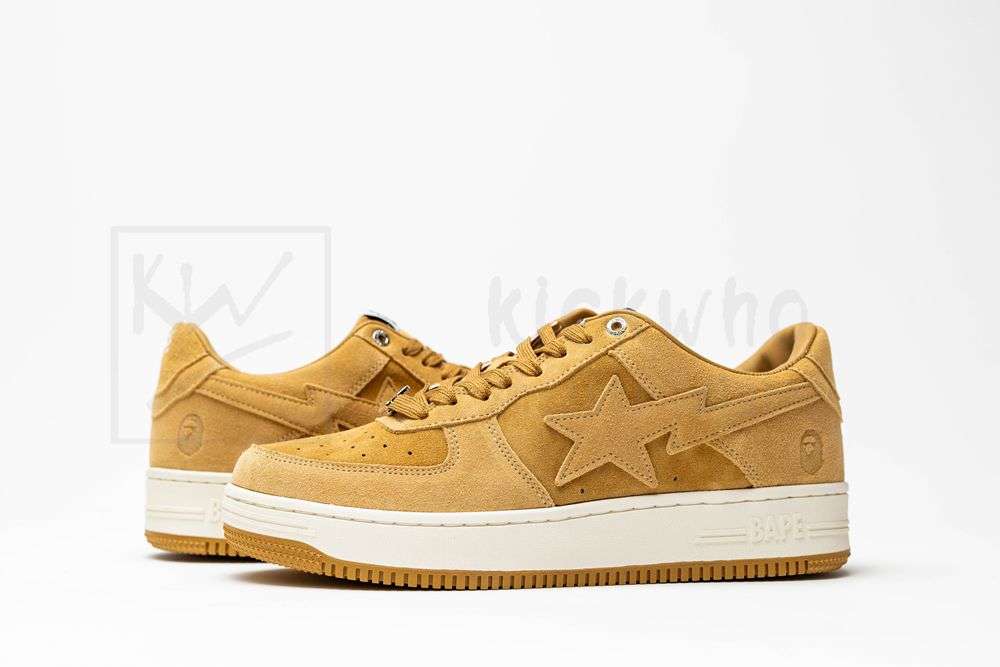 Kickwho Bapesta Low M1 'Beige' - Image 6