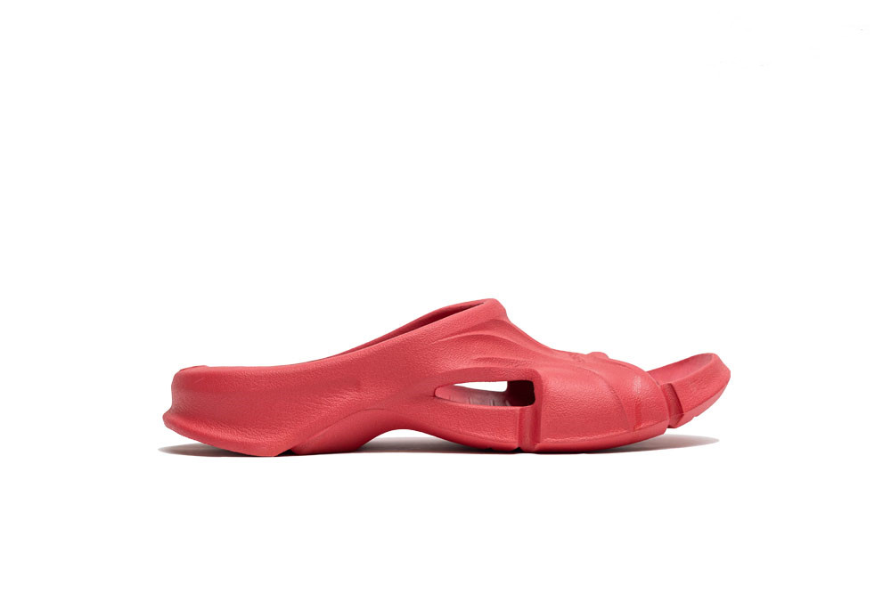 Kickwho Balenciaga Pool Slides Sandal Red