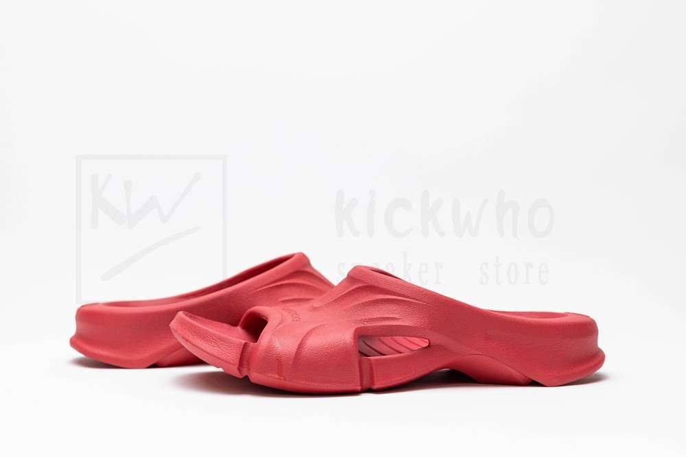 Kickwho Balenciaga Pool Slides Sandal Red - Image 6