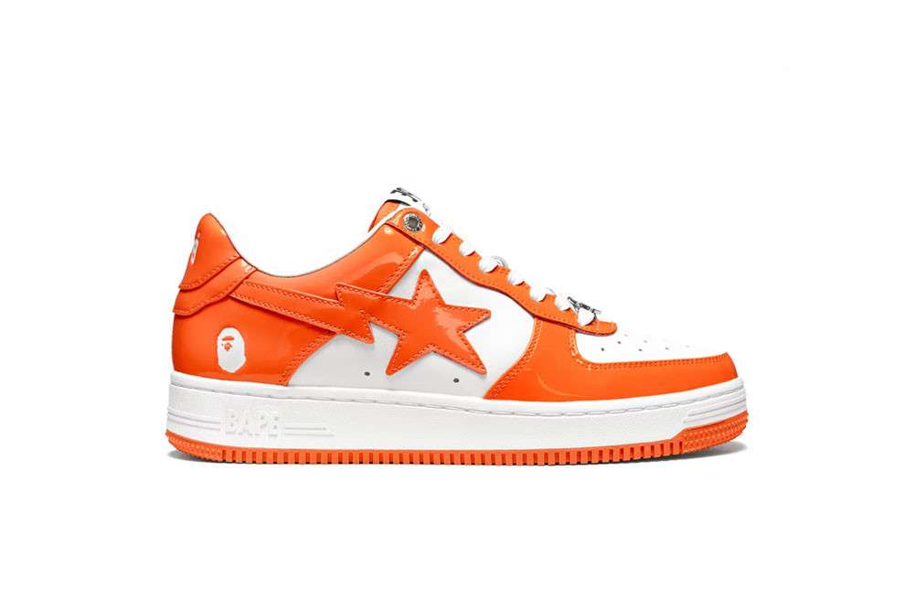 Kickswho A Bathing Ape Bape Sta Low Orange