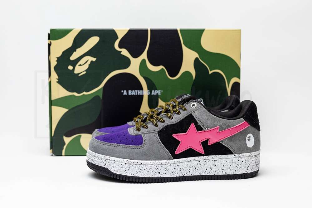 Kickwho Bapesta 93 High 'Oliver Brown Red' - Image 5