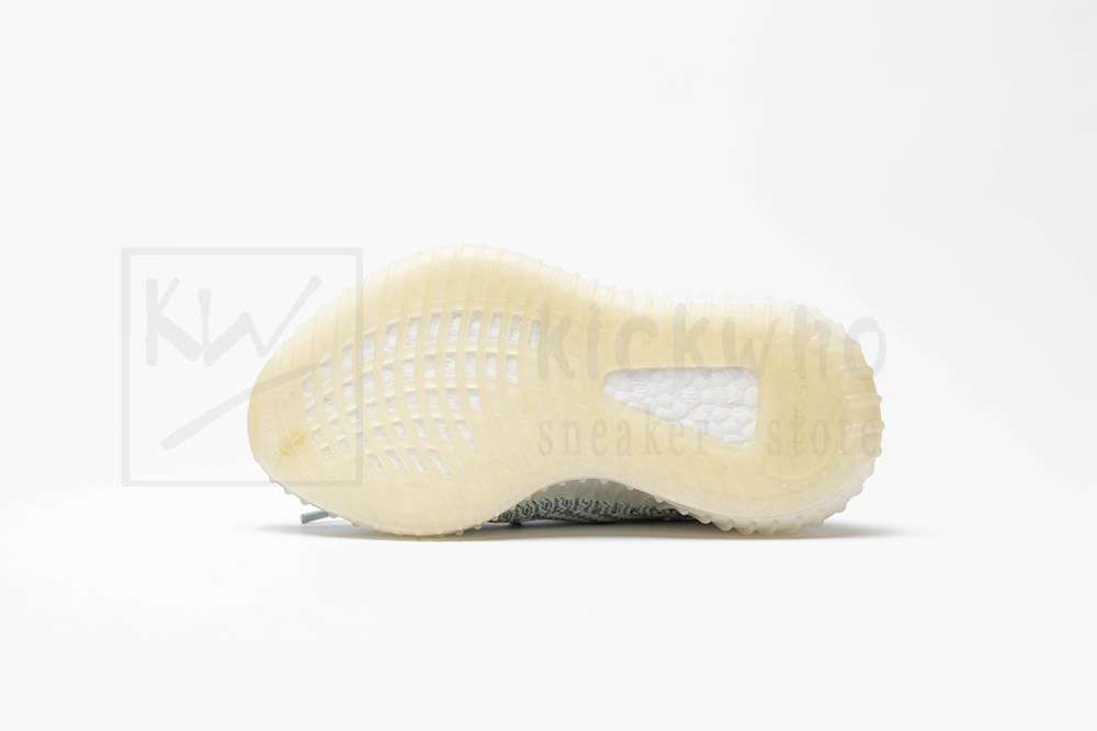 KickWho Yeezy Boost 350 V2 Kids 'Cloud White' Reflective' - Image 4