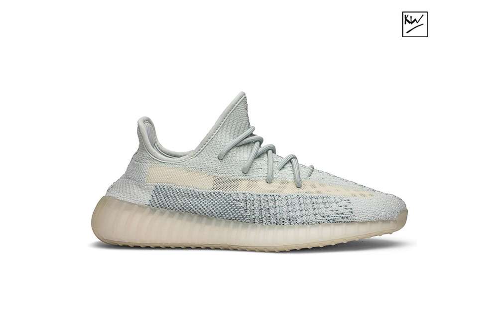 KickWho Yeezy Boost 350 V2 Kids 'Cloud White' Reflective'