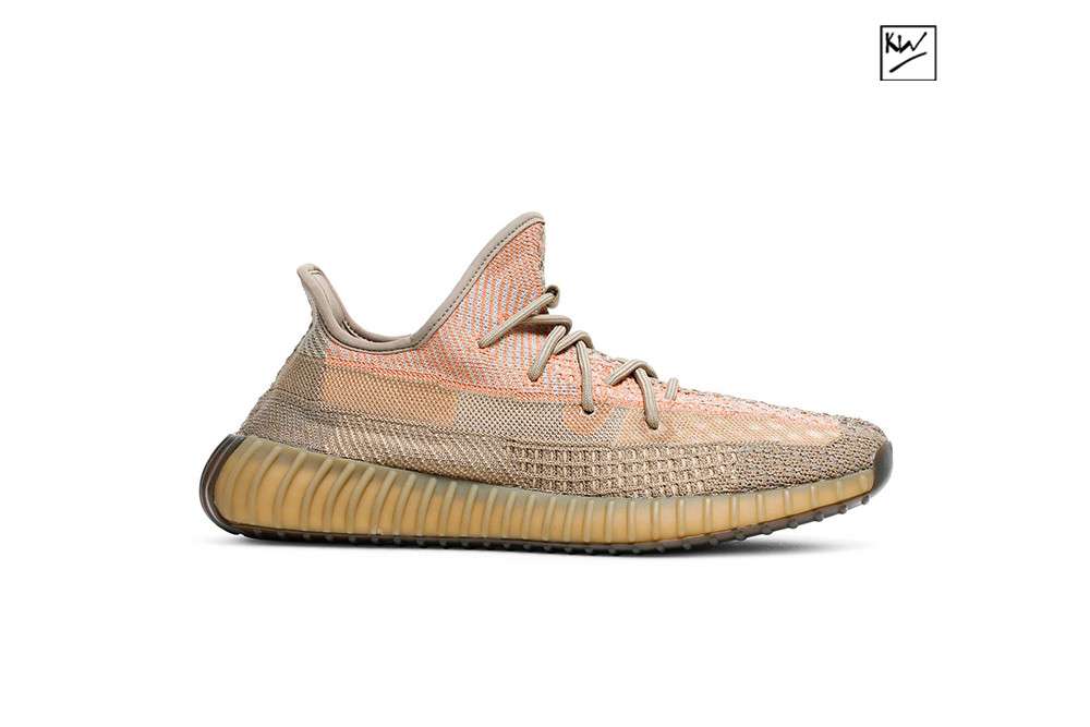 KickWho Yeezy Boost 350 V2 Kids 'Sand Taupe'Non-Reflective'