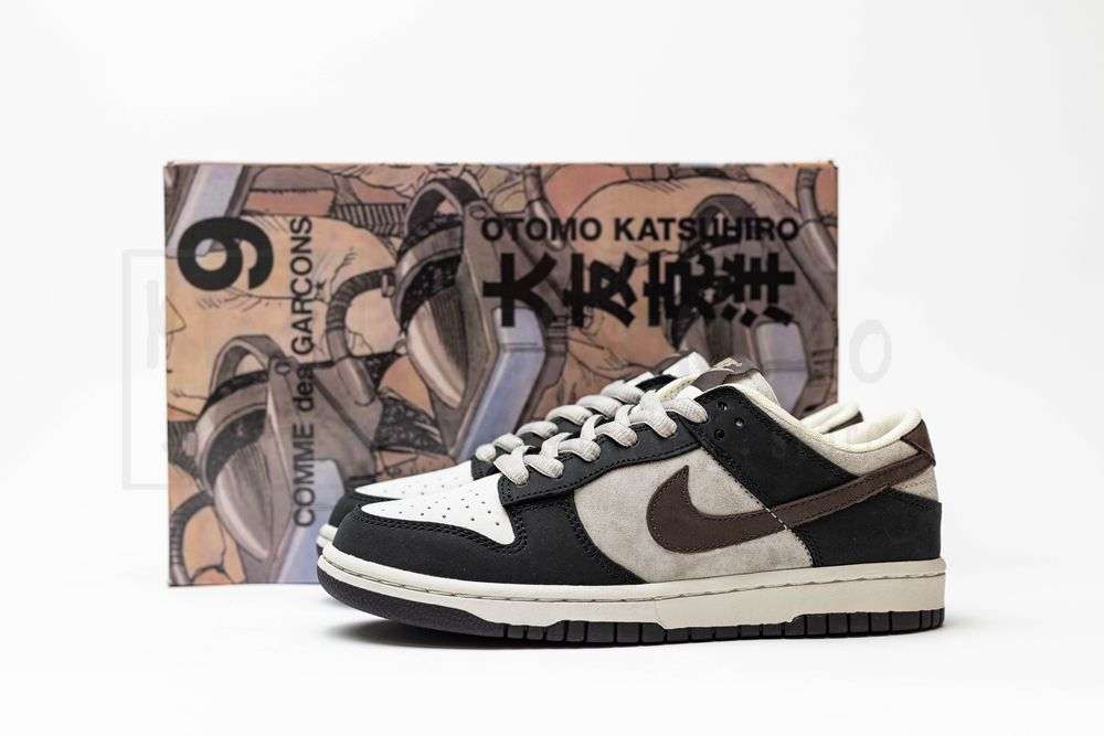 KICKWHO Otomo Katsuhiro x Nike SB Dunk Low Steamboy OST Grey Brown Mocha - Image 4