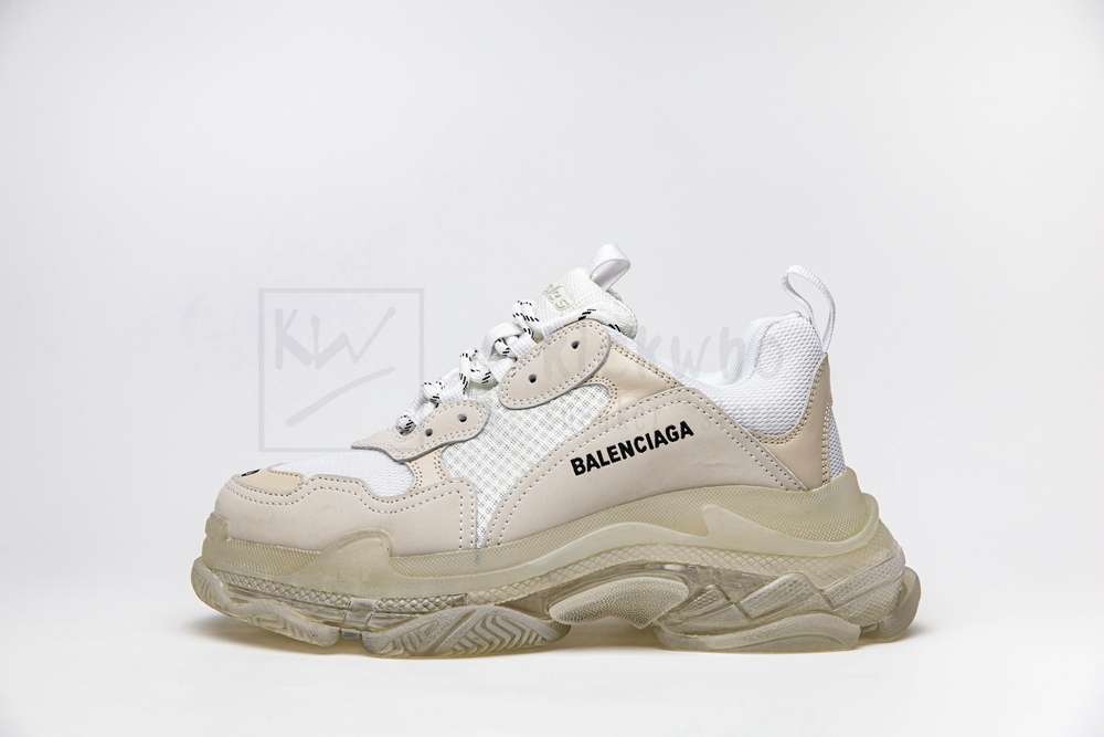 Kickwho Balenciaga Triple S White Godkiller 544351 W09E1 9000 - Image 2