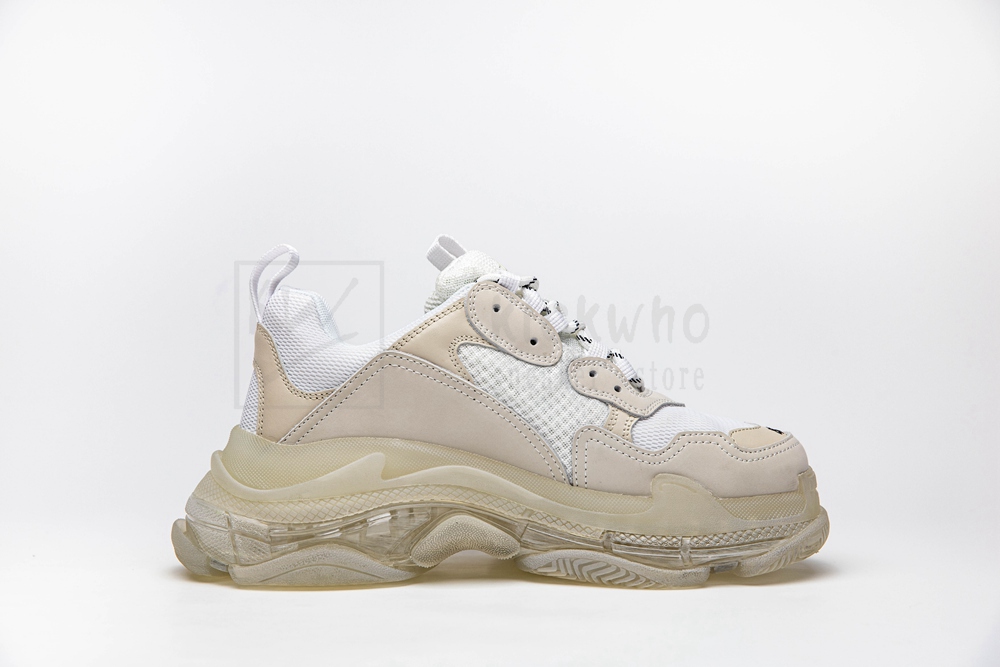 Kickwho Balenciaga Triple S White Godkiller 544351 W09E1 9000 - Image 3