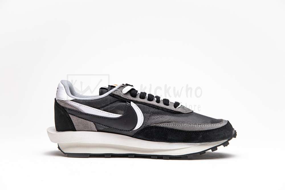 KickWho SACAI X LDV WAFFLE BLACK GREY GODKILLER - Image 3