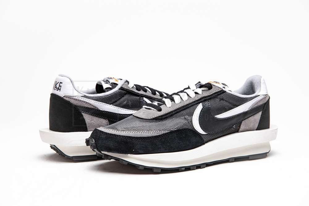 KickWho SACAI X LDV WAFFLE BLACK GREY GODKILLER - Image 6