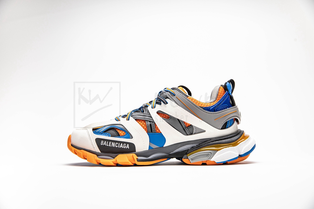 Kickwho Balenciaga Track Trainer 'Orange Grey' 542023 W1GB1 7580 - Image 2