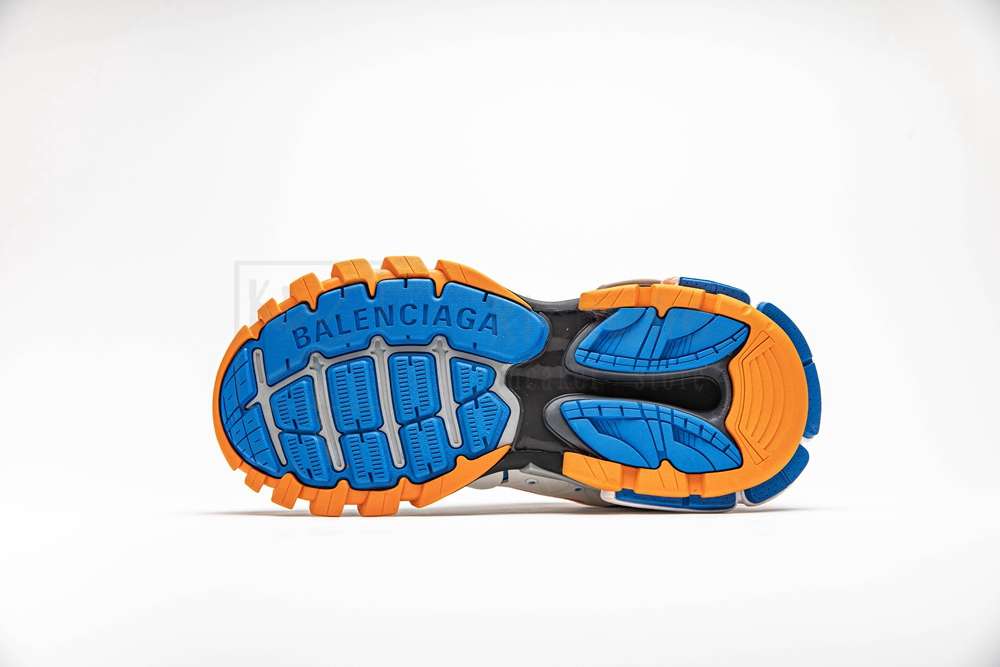 Kickwho Balenciaga Track Trainer 'Orange Grey' 542023 W1GB1 7580 - Image 3