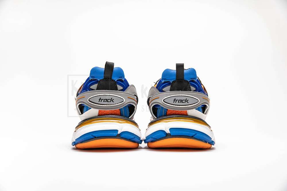 Kickwho Balenciaga Track Trainer 'Orange Grey' 542023 W1GB1 7580 - Image 4