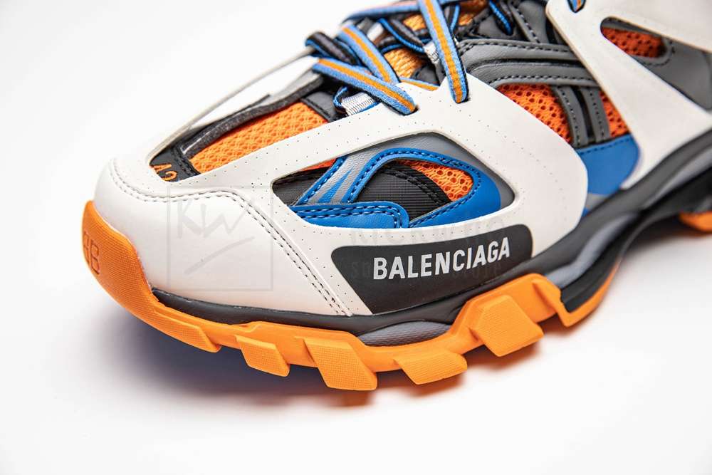 Kickwho Balenciaga Track Trainer 'Orange Grey' 542023 W1GB1 7580 - Image 8