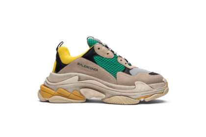 Kickwho BALENCIAGA TRIPLE S TRAINER YELLOW YELLOW GREEN "GODKILLER" 516440 W09O2 7070