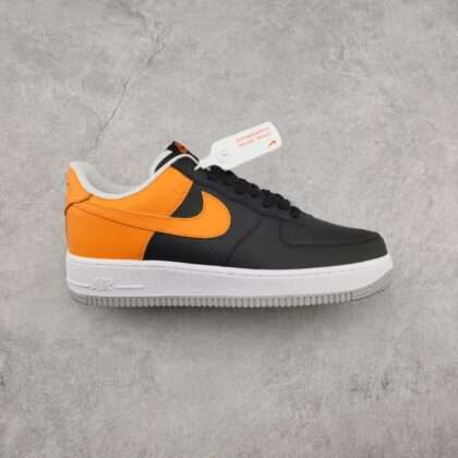 KICKWHO Nike Air Force 1  " Black And Laser Orange"