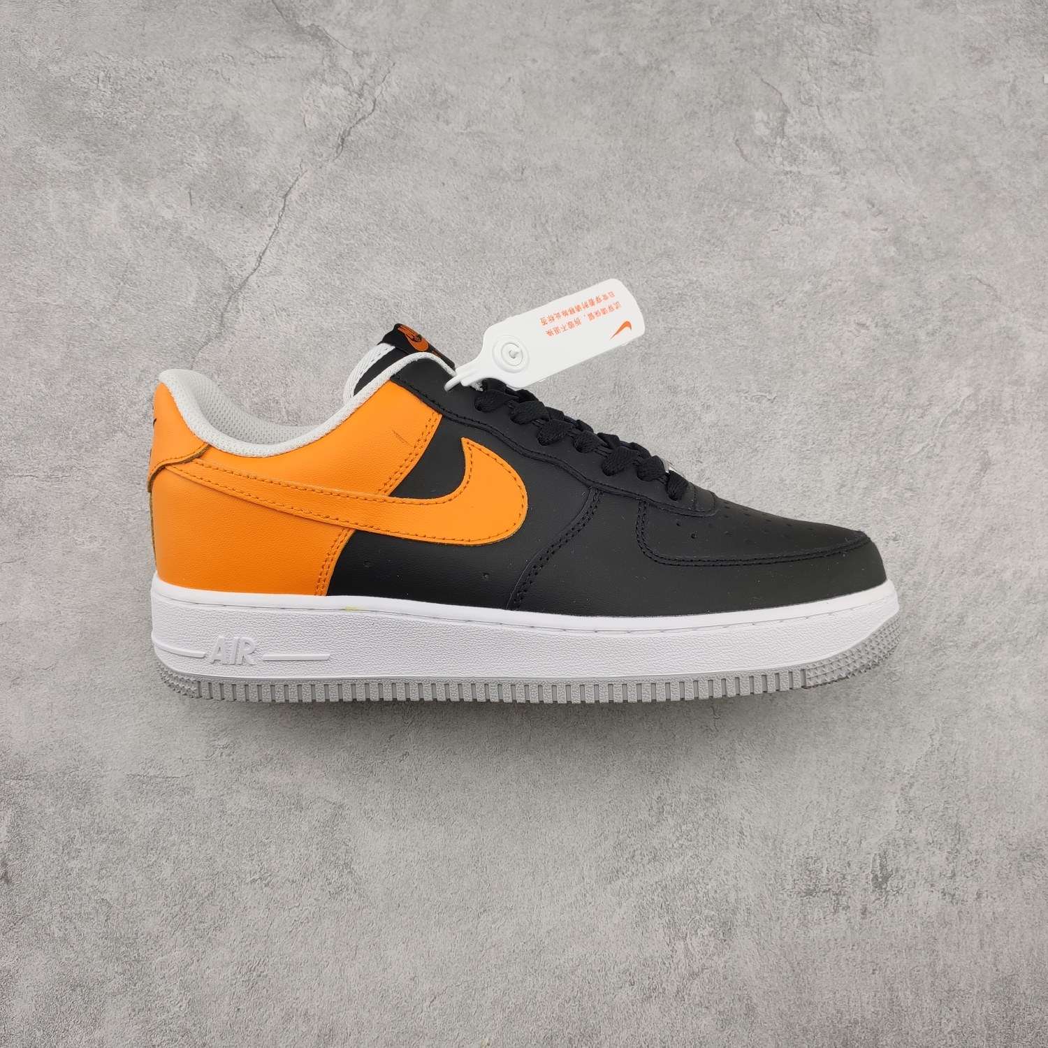 KICKWHO Nike Air Force 1 " Black And Laser Orange"