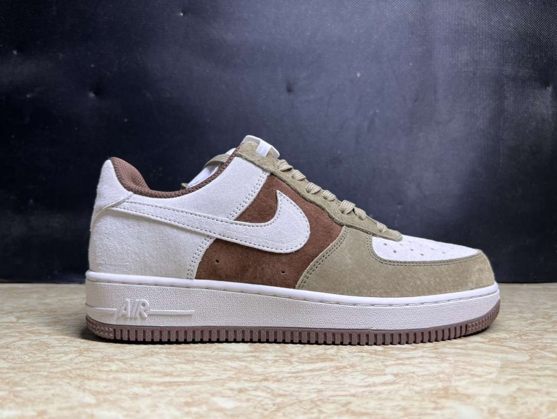 KICKWHO Nike Air Force 1 Low '07 “Olive Green/Brown”