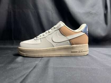 KICKWHO Nike Air Force 1 07 Low Beige White Grey Brown