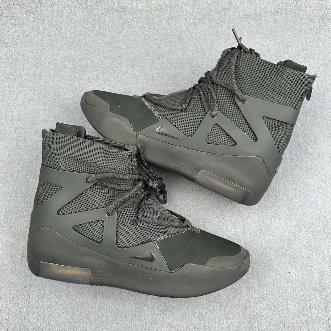 KICKWHO Fear of God x Nike Air Fear of God 1 Triple Black AR4237-005 - Image 2