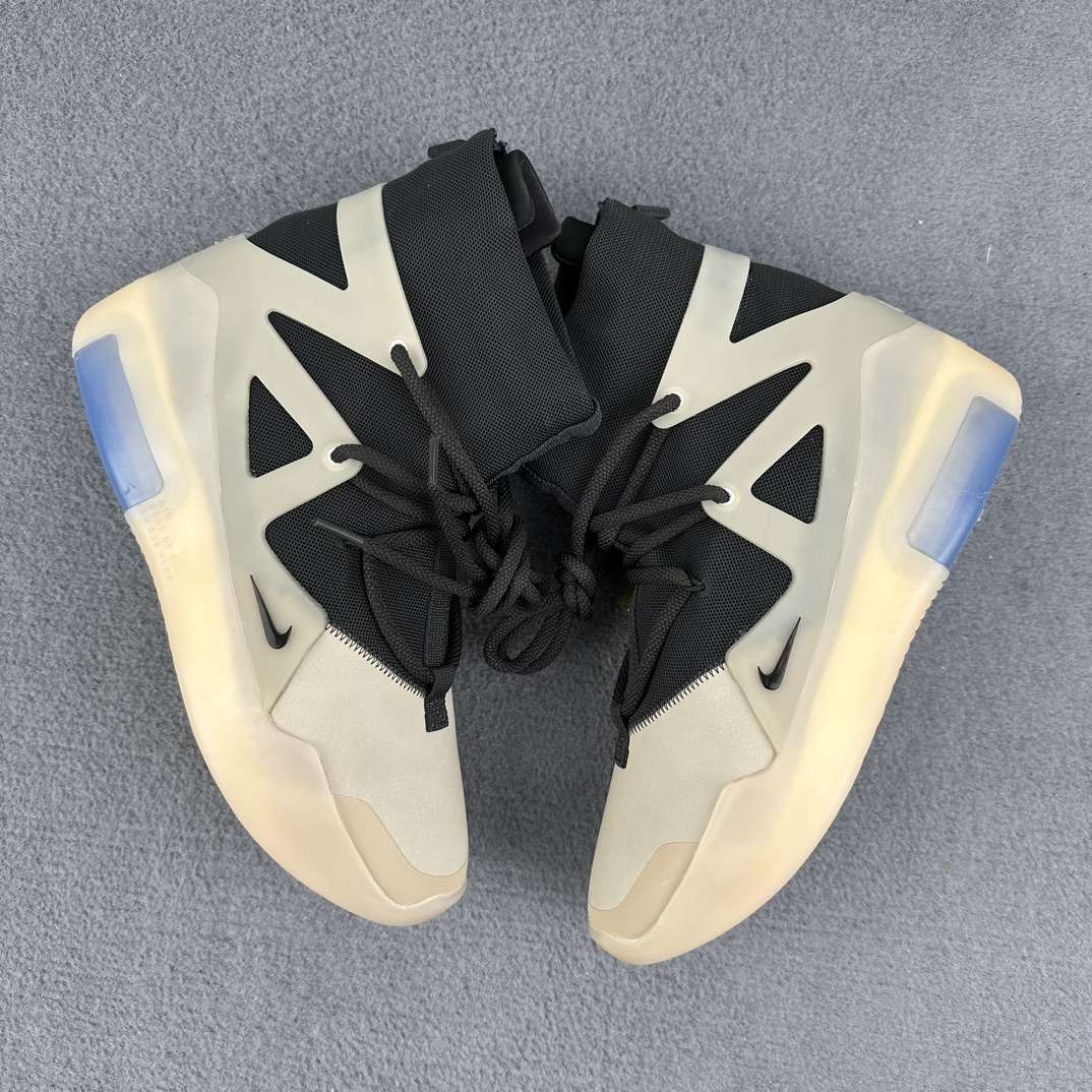 KICKWHO Fear of God x Nike Air Fear Of God 1 String Fog AR4237-902 - Image 3
