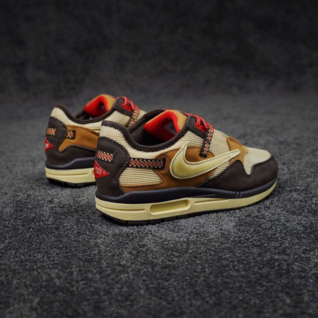 KICKWHO Travis Scott X NK Air MAX 1 “Baroque Brown” - Image 2