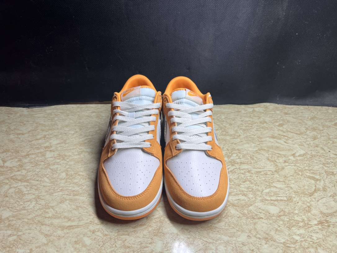 Kickswho Nike Dunk Low Orange "Safari Swoosh" - Image 4