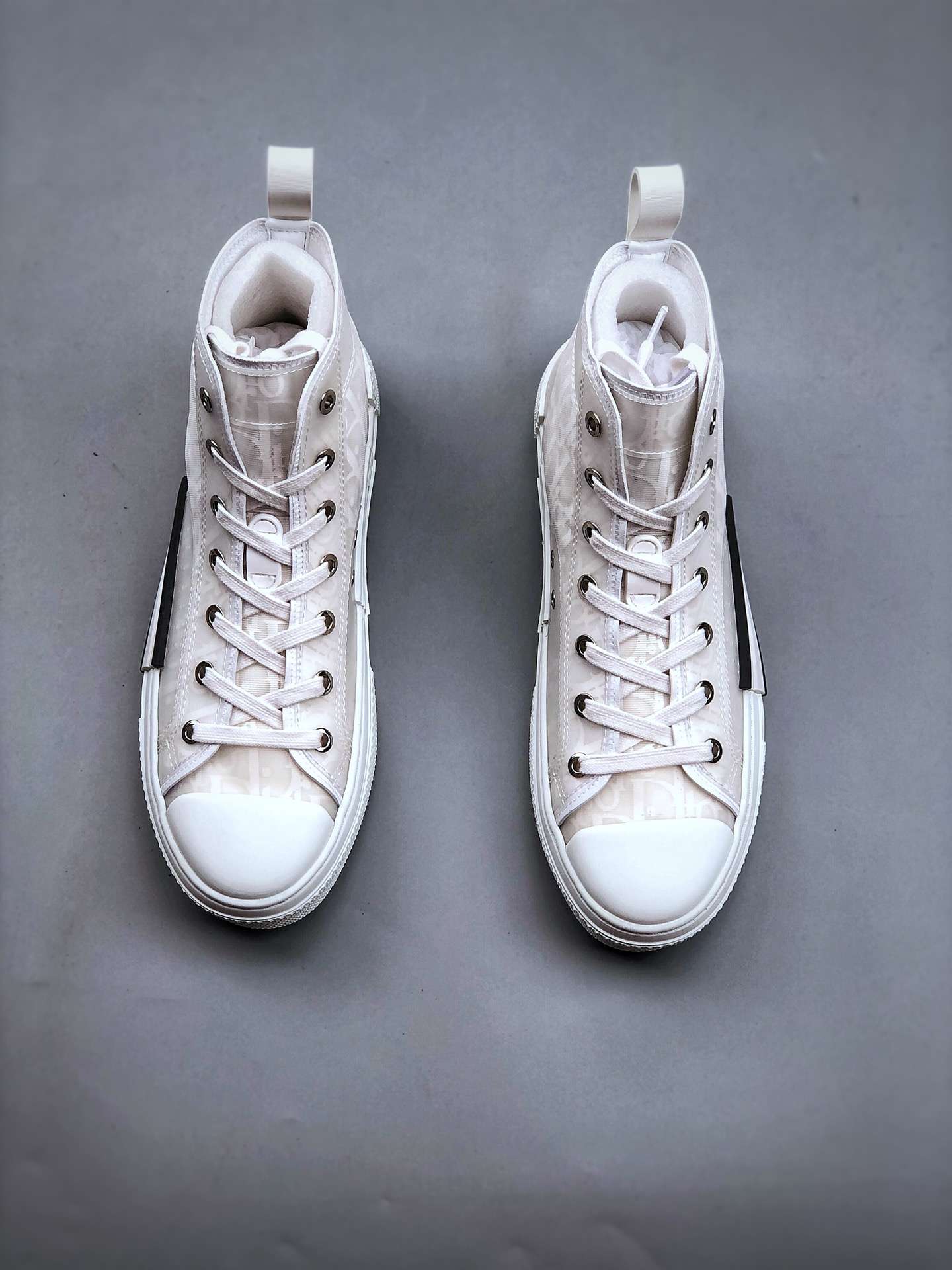 KICKWHO Dior B23 Oblique High Top Sneakers - Image 4